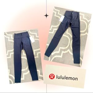 NWT Lululemon black leggings. Wunder Under HR Tight 28” size 4